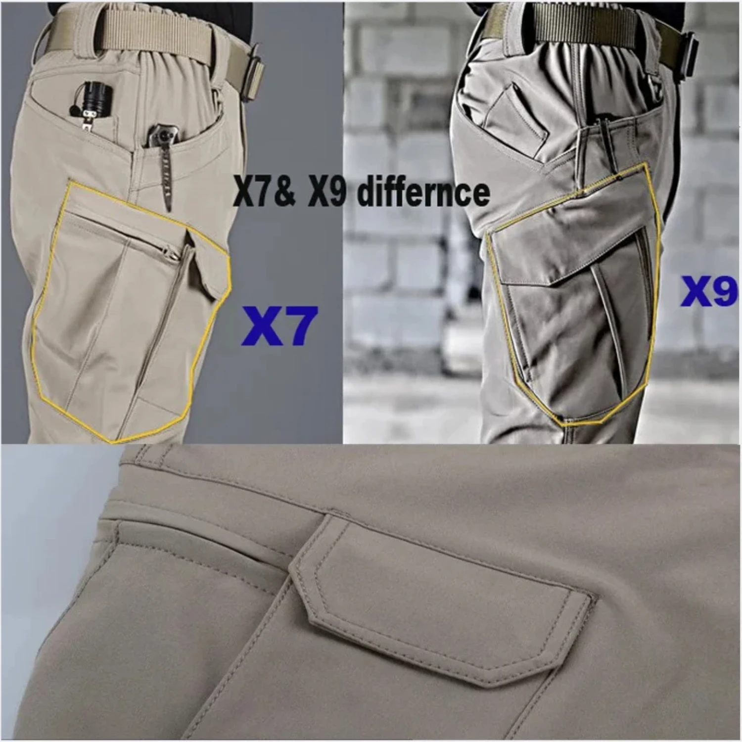 Men's Quick Dry Tactical Hiking Pants