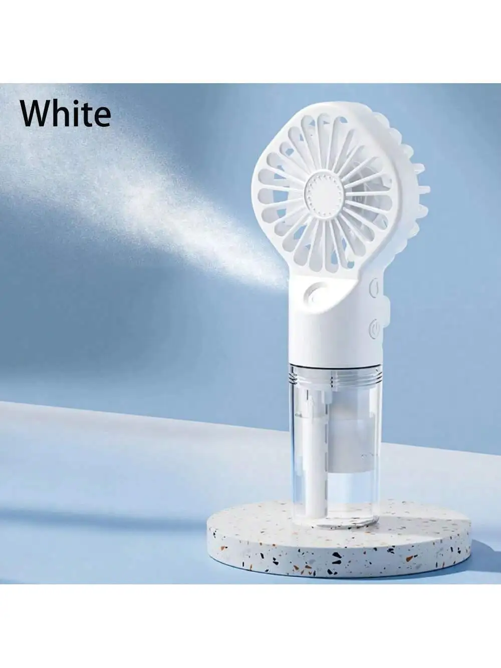 Portable Handheld Spray Fan Cool Summer Accessory