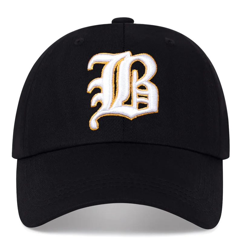 Unisex FLB Letter Bee Embroidery Baseball Cap