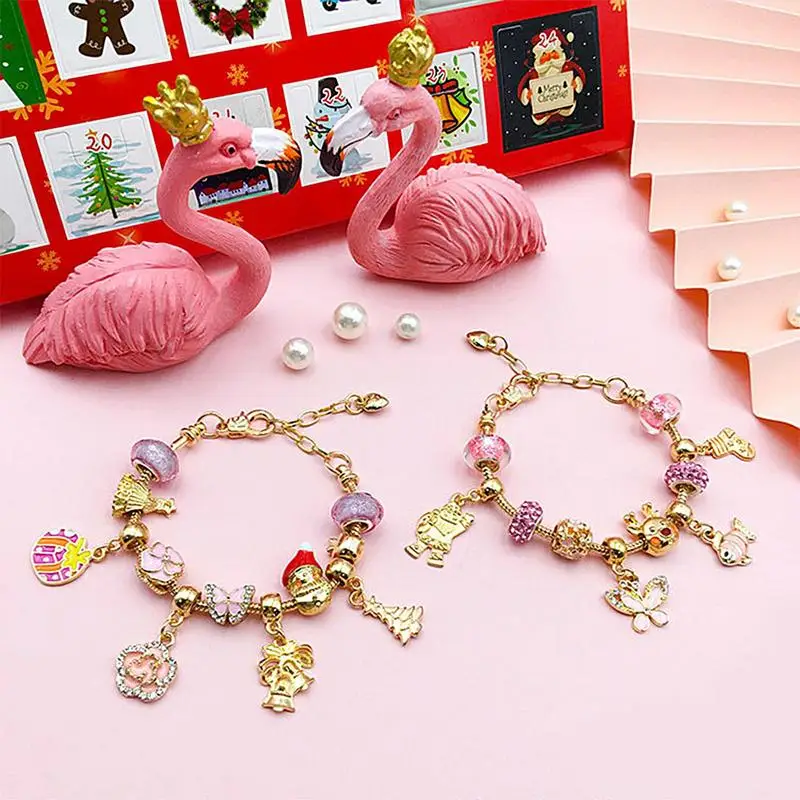 Christmas Charm Bracelet Advent Calendar Jewelry Kit