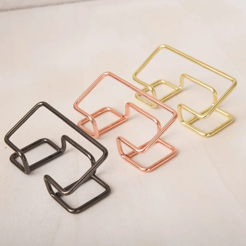 Metal Business Card Holder Creative Organizer
