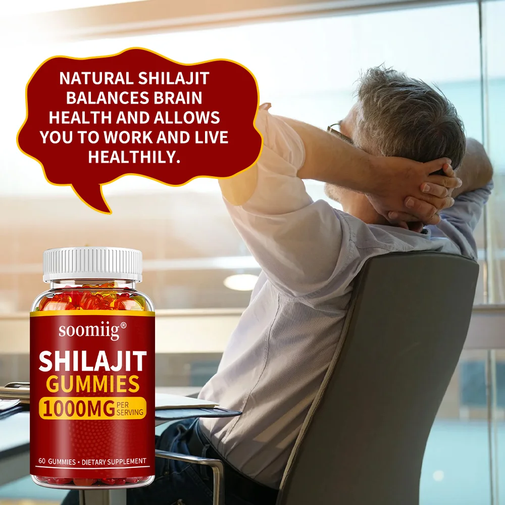 Organic Shilajit Gummies for Stress Relief and Vitality