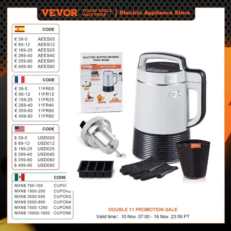 VEVOR Herbal Infuser and Butter Maker Machine
