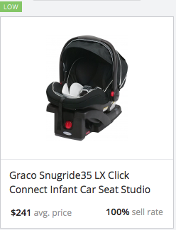 Success rate for Graco Snugride Infant Car Seat